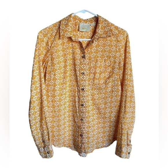 MAEVE By Anthropologie Petrin Orange
Classic Button Down Shirt - Picture 3 of 6